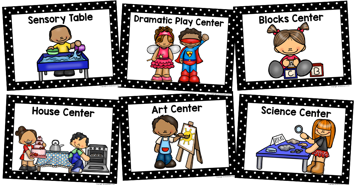 Free Preschool Center Signs Printable Margaret B Gage