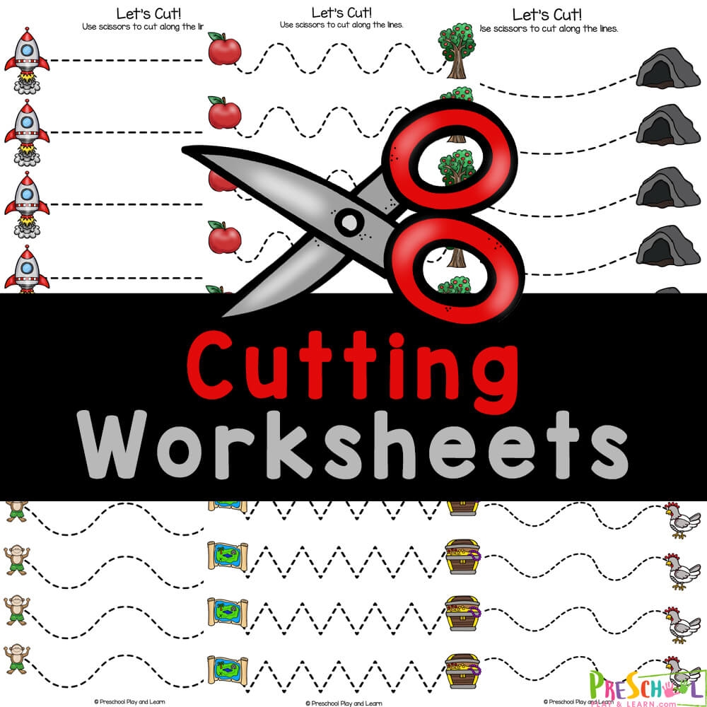 Free Preschool Cutting Printables FREE Printables