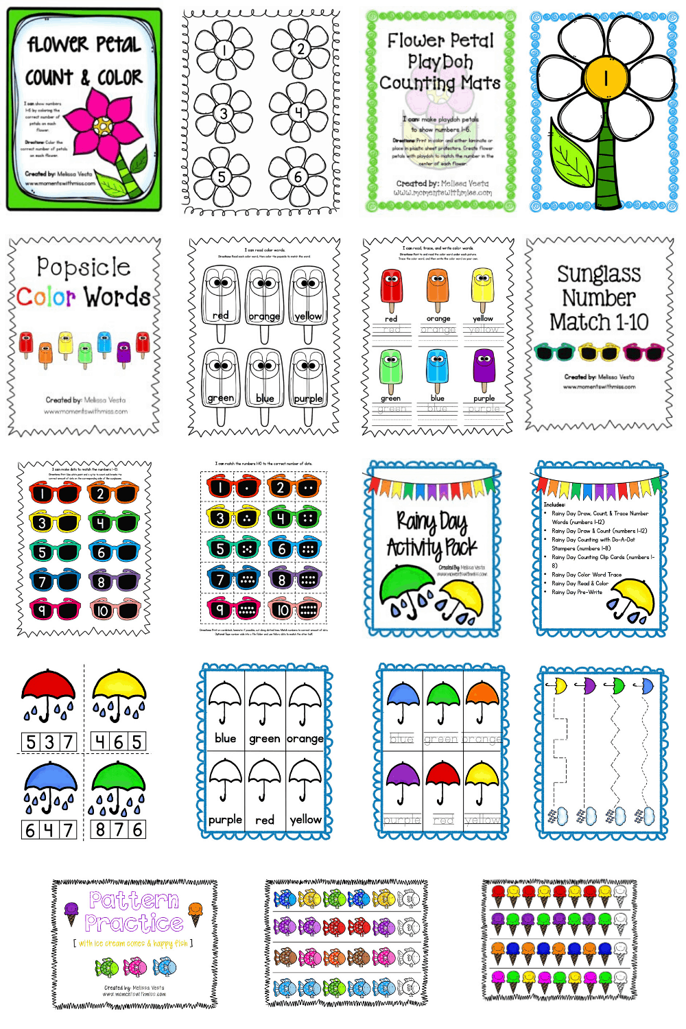 Free Preschool Printables Arinsolangeathome Free Preschool Printables Arinsolangeathome