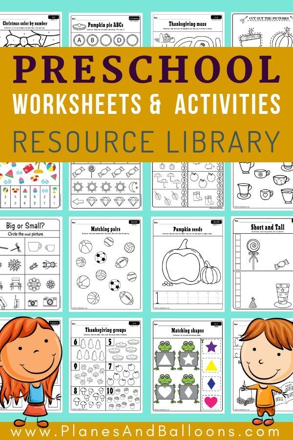 Free Preschool Worksheets Pdf Artofit