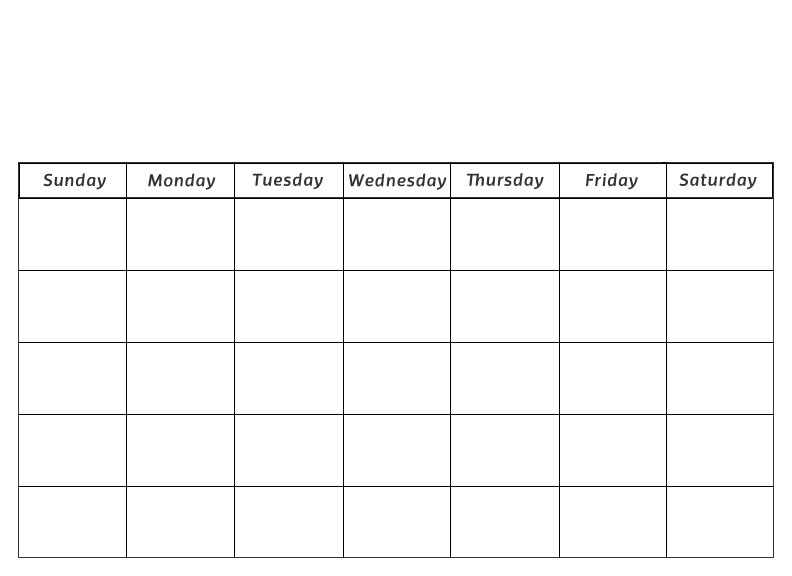 Free Printable Preschool Calendar Template Free Templates Printable Free Printable Preschool Calendar Template Free Templates Printable