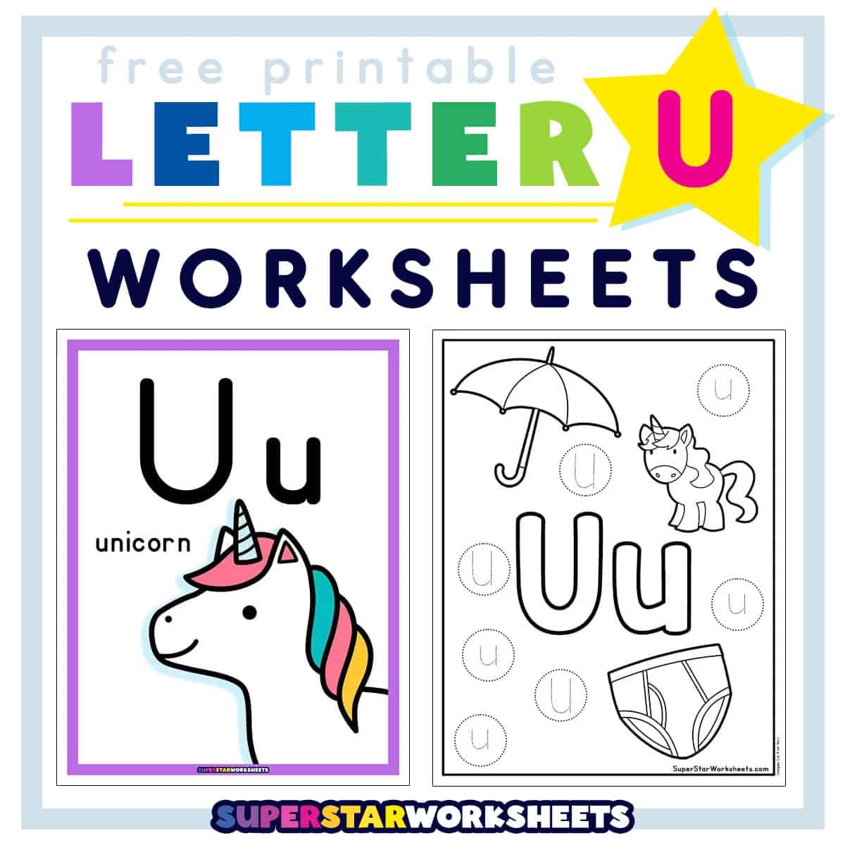 Letter U Worksheets Superstar Worksheets Letter U Worksheets Superstar Worksheets