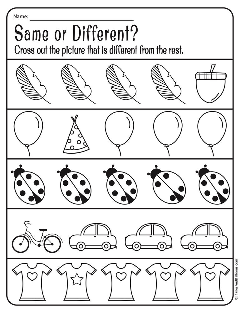 Our Favorite Free Printable Preschool Worksheets