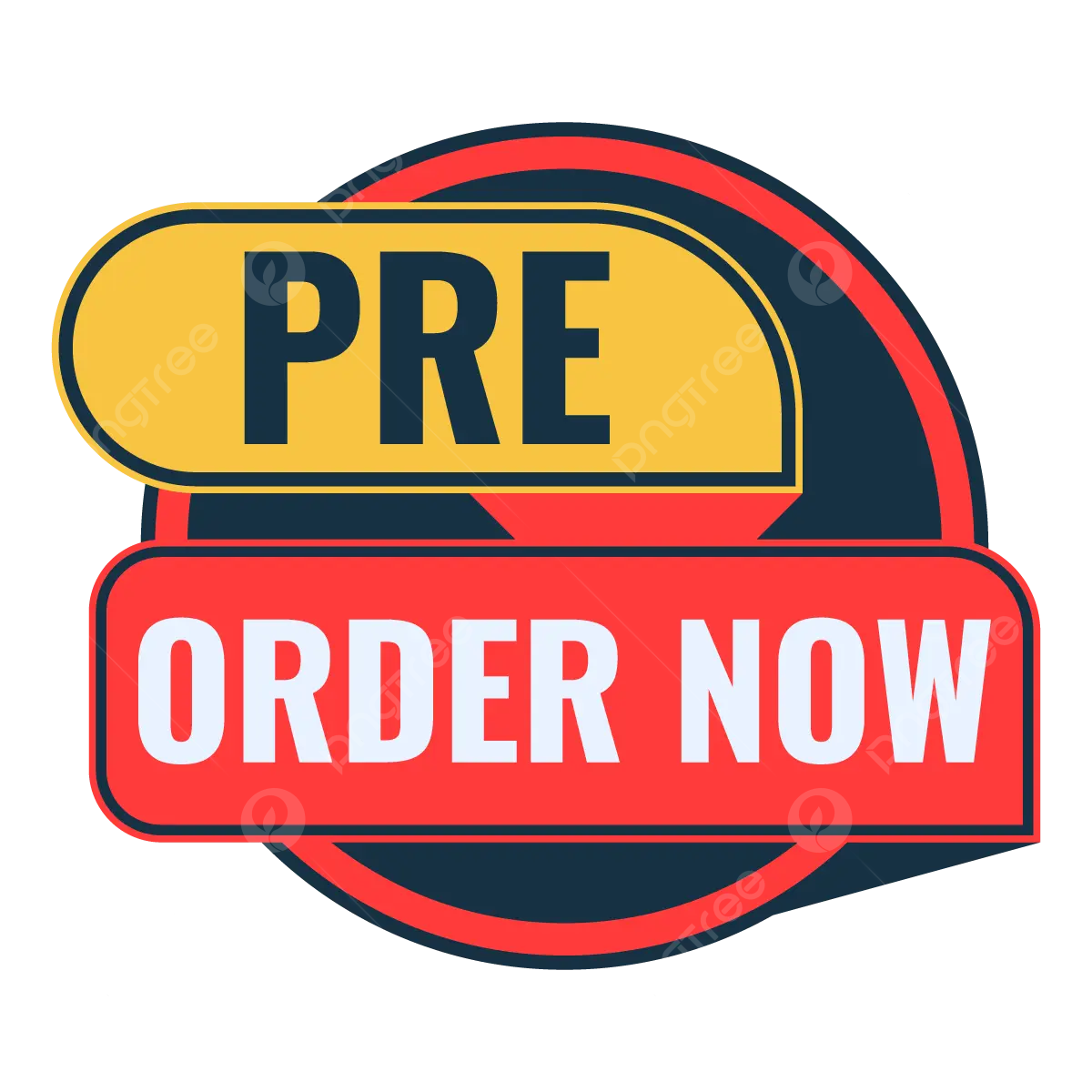 Pre Orden Ahora Banner Insignia Icono Vector Ilustraci n PNG Bot n
