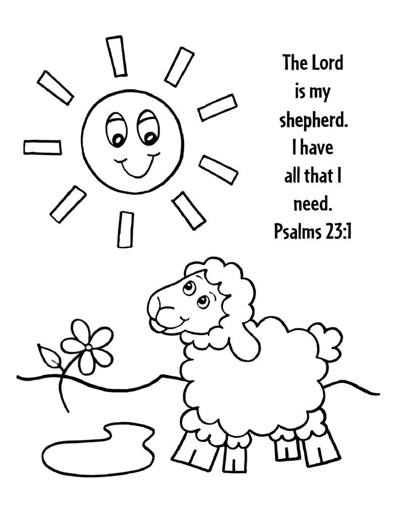 Preschool Coloring Free Printable Bible Coloring Pages Pdf Free