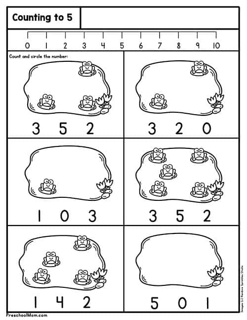 Preschool Counting Worksheets Preschool Mom Worksheets Library Preschool Counting Worksheets Preschool Mom Worksheets Library