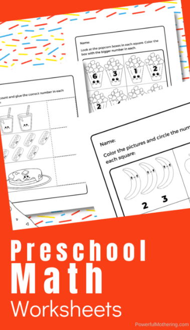 Preschool Math Printables Free Homeschool Deals