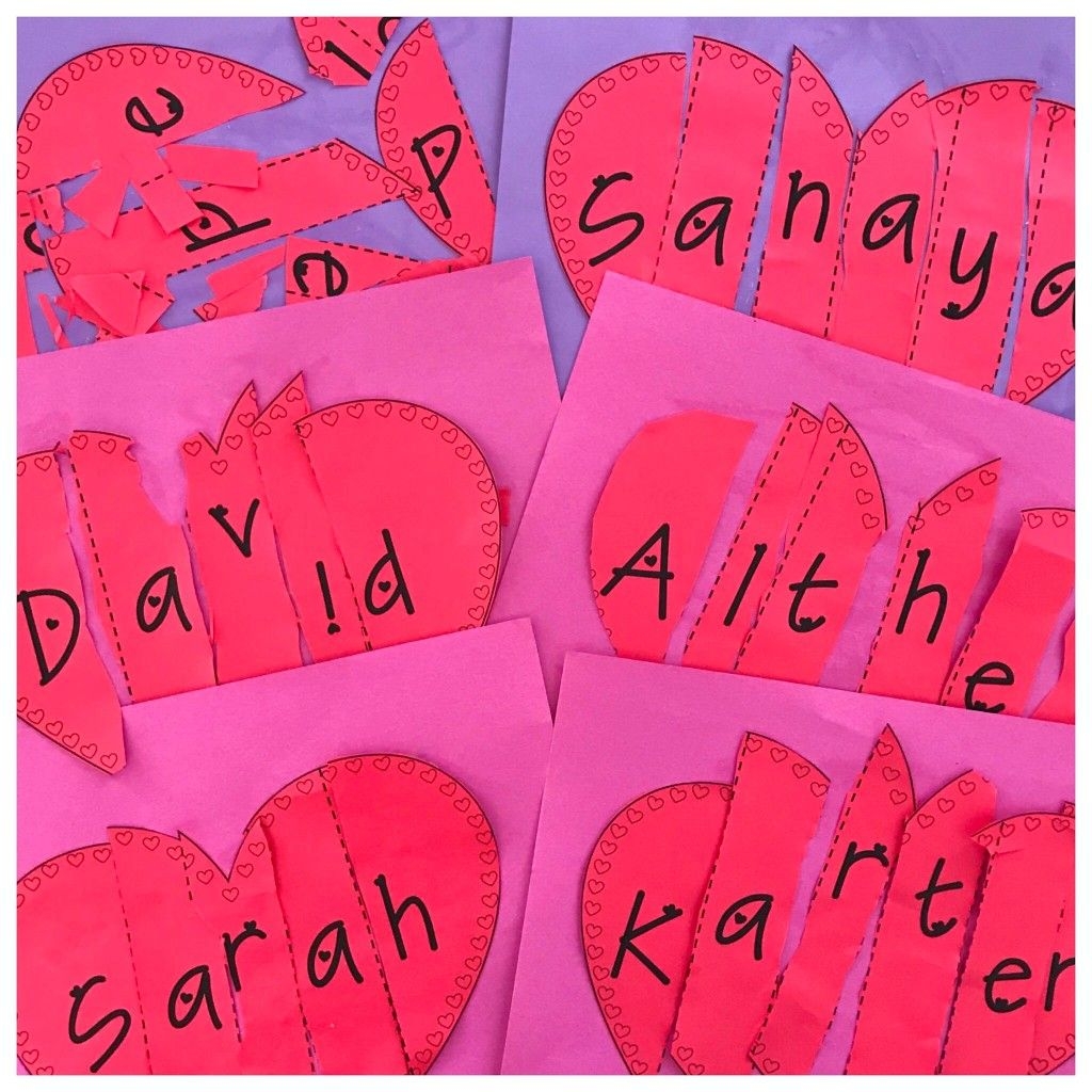 Preschool Valentine Crafts Printable Prntbl concejomunicipaldechinu 
