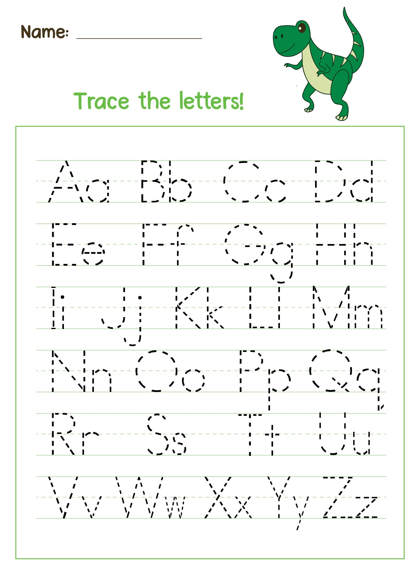 Writing Preschool Kindergarten Worksheets