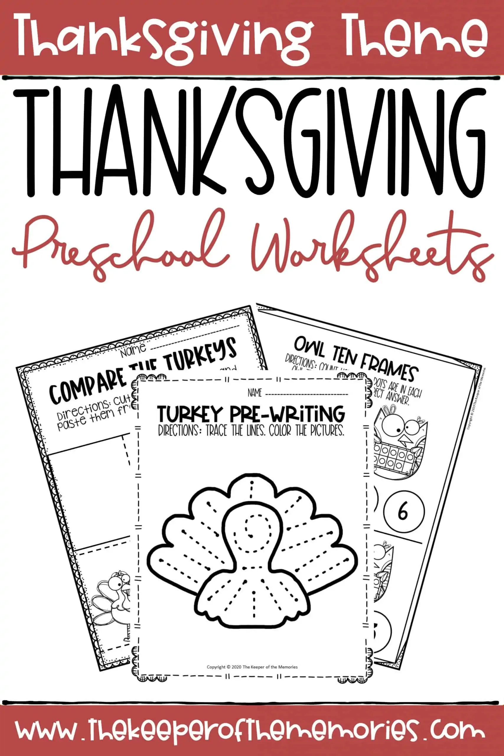 100 Thanksgiving Worksheets For Preschoolers Kindergartners The Keeper Of The Memories 100 Thanksgiving Worksheets For Preschoolers Kindergartners The Keeper Of The Memories