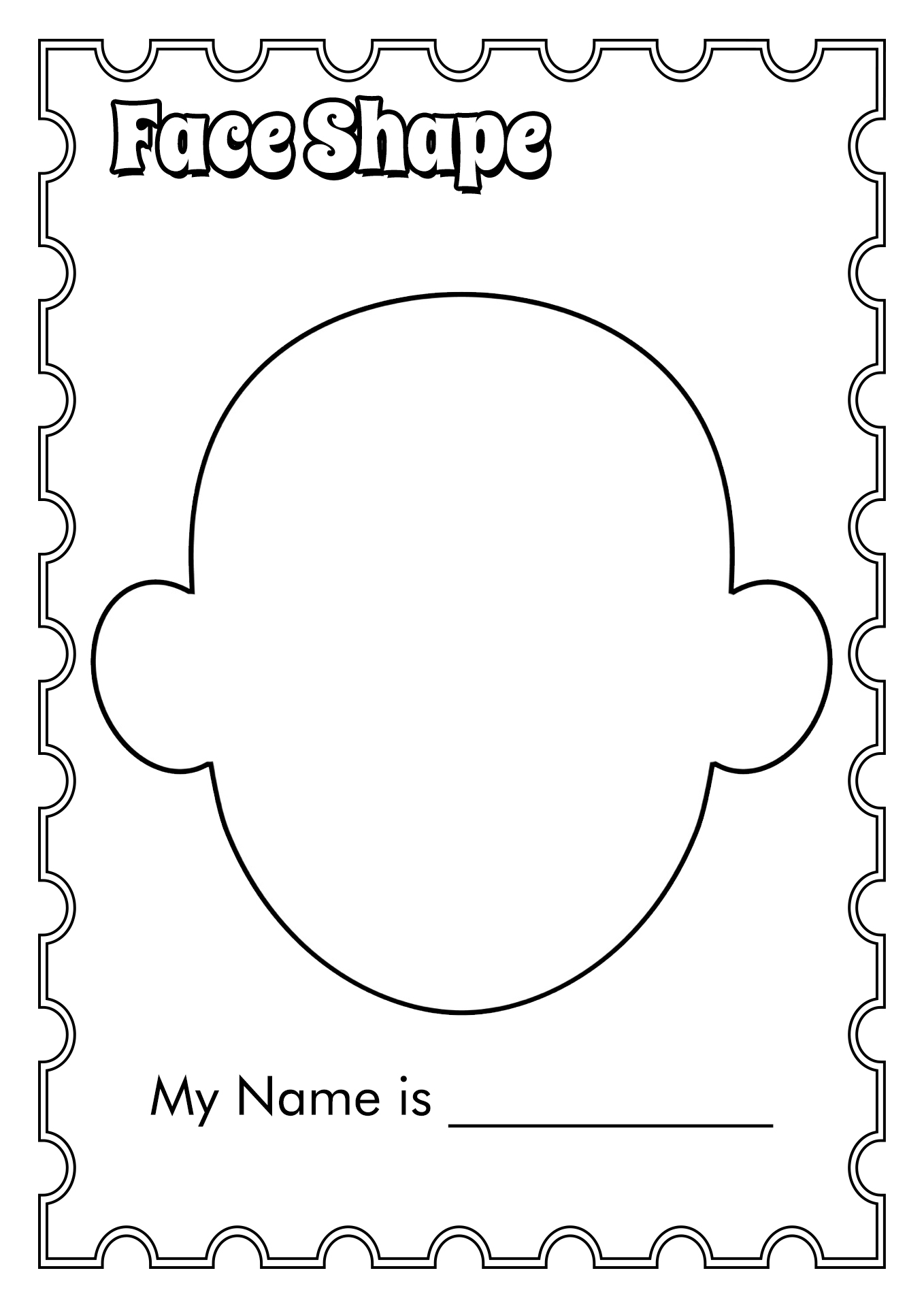 14 Self Portrait First Day Of School Worksheets Free PDF At Worksheeto