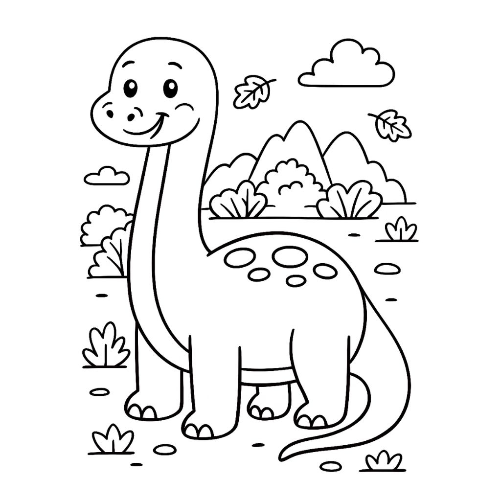 15 Dinosaur Coloring Pages Free Printables For Kids And Adults