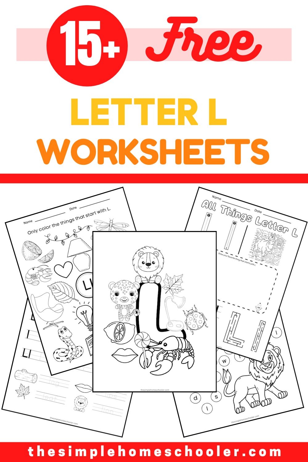 15 Letter L Worksheets Free Easy Print The Simple Homeschooler 15 Letter L Worksheets Free Easy Print The Simple Homeschooler