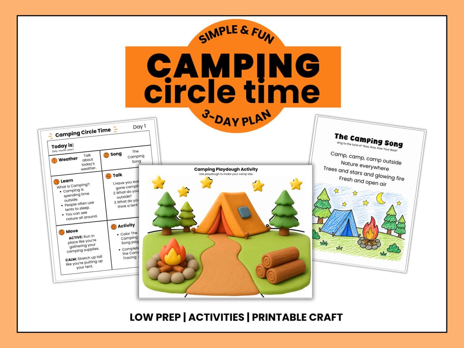 16 Free Camping Printables For Kids With Easy And Fun Activities Rock Your Homeschool