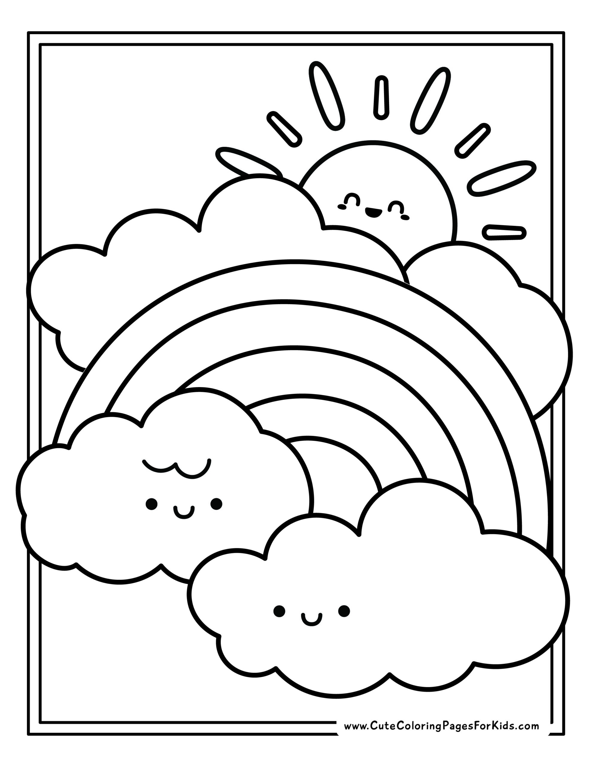 17 Rainbow Coloring Pages Free Printable PDFs Cute Coloring Pages For Kids 17 Rainbow Coloring Pages Free Printable PDFs Cute Coloring Pages For Kids