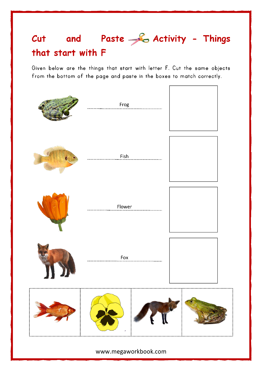 18 Fantastic Letter F Worksheets Crafts Activities For Preschool MegaWorkbook 18 Fantastic Letter F Worksheets Crafts Activities For Preschool MegaWorkbook