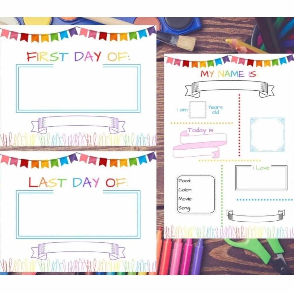 19 Free First Day Of Preschool Printables Simply Full Of Delight 19 Free First Day Of Preschool Printables Simply Full Of Delight