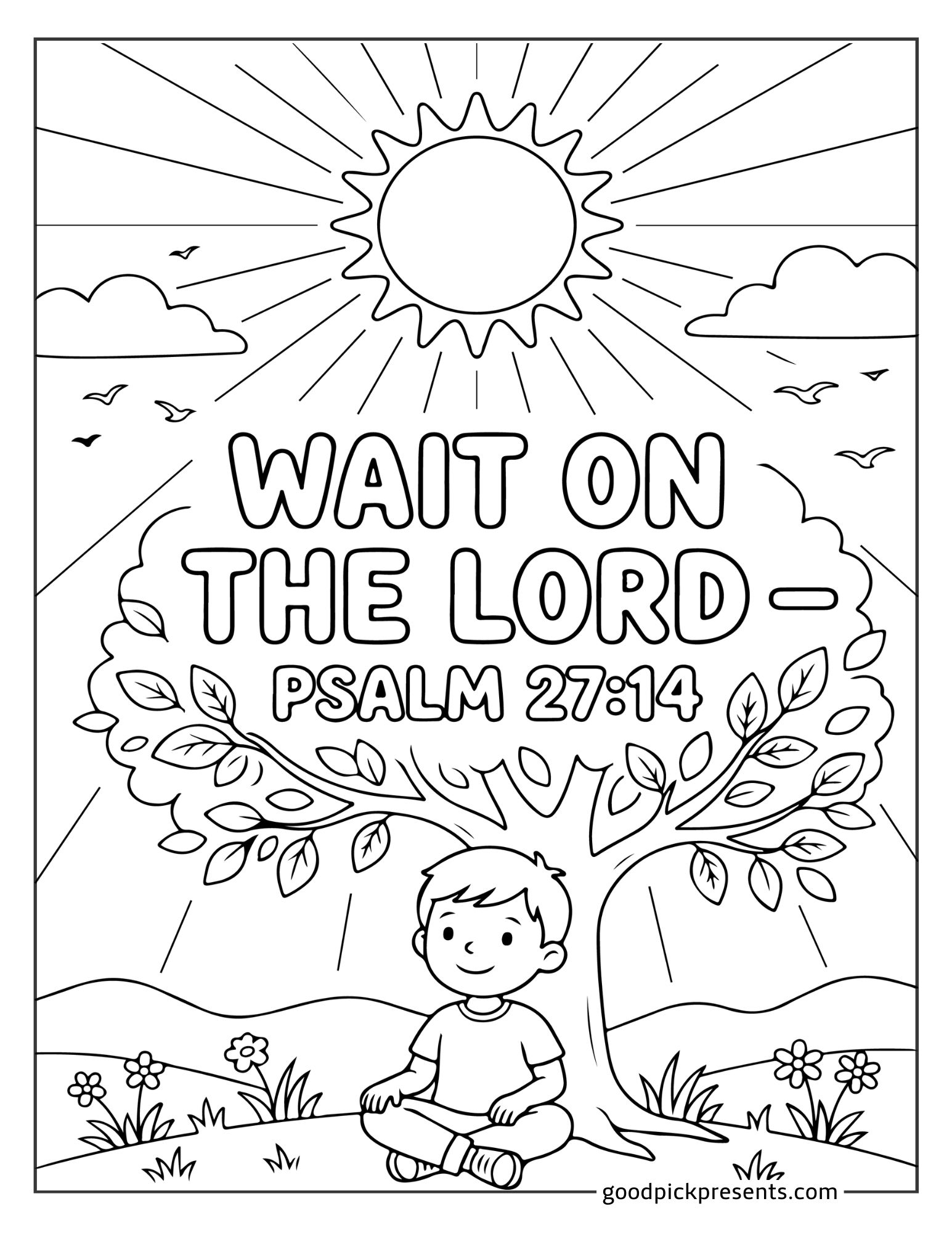 27 Free Bible Verse Coloring Pages Printable PDFs 