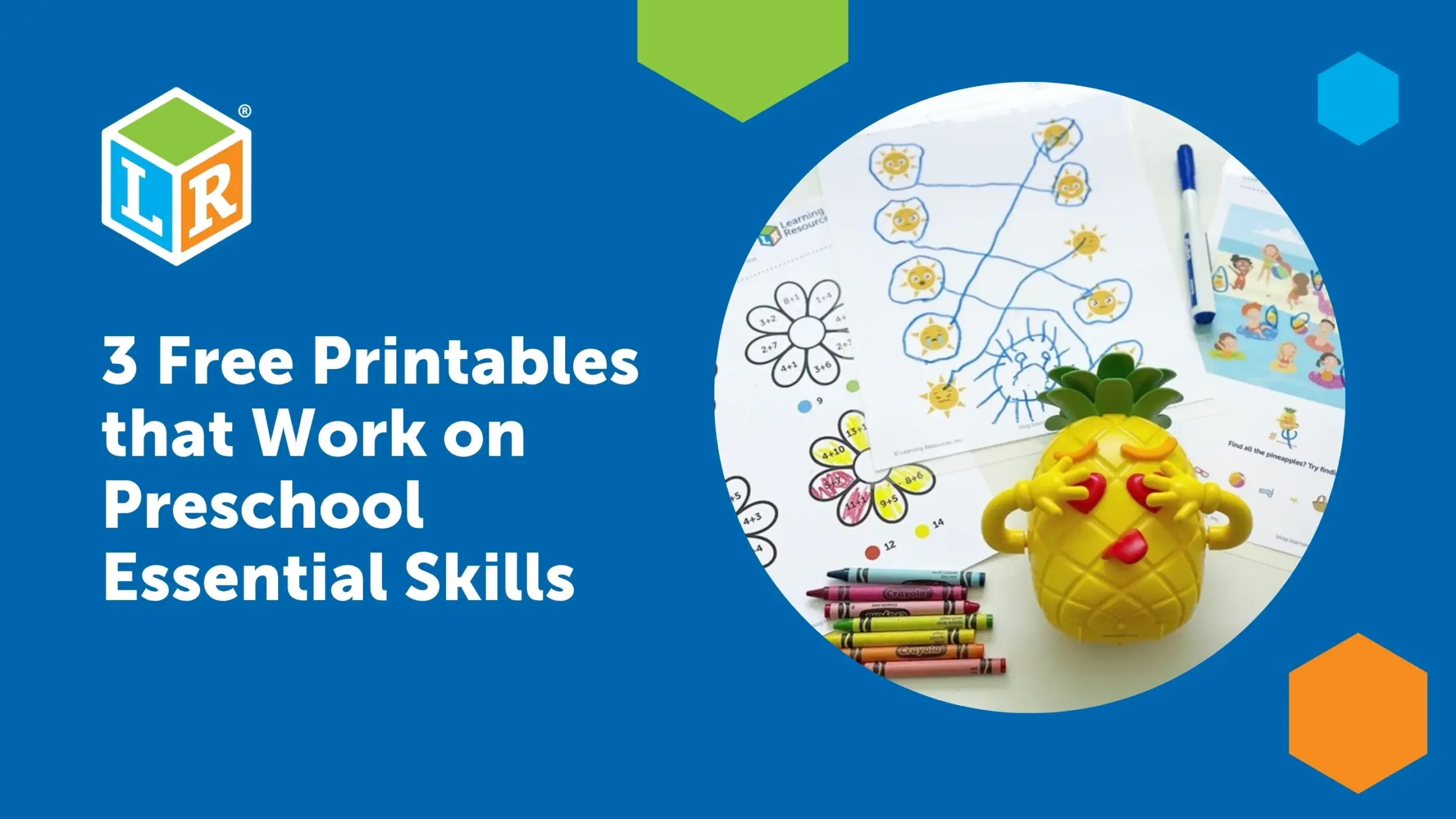 3 Free Preschool Printables For Summer Learning Resources