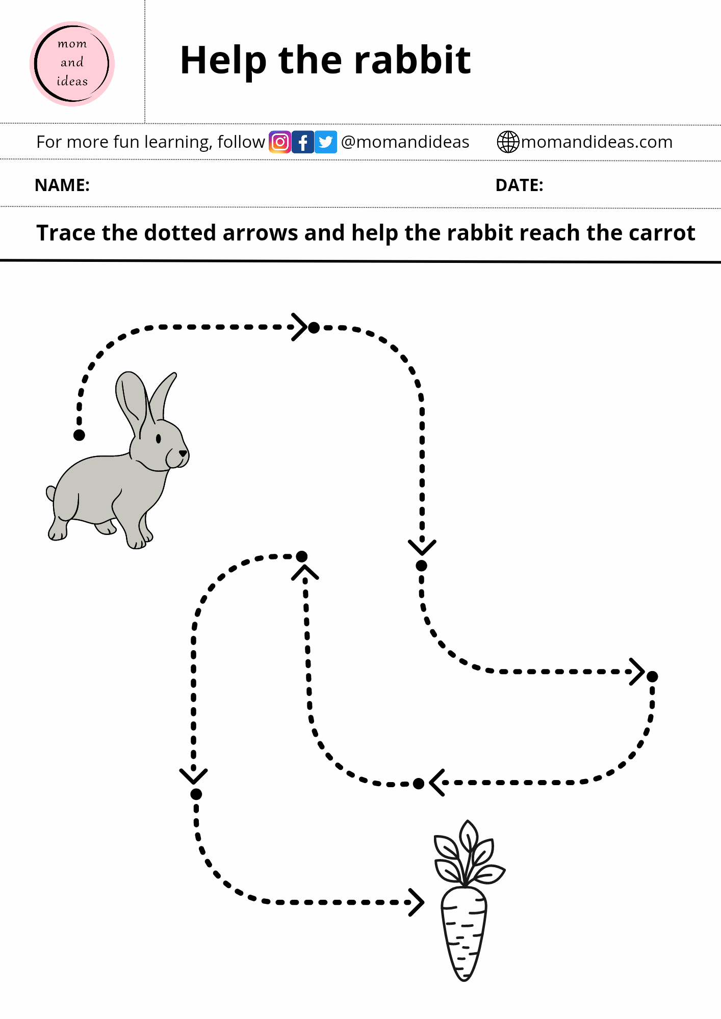 3 Free Printable Activity Sheets For Preschoolers MOM AND IDEAS