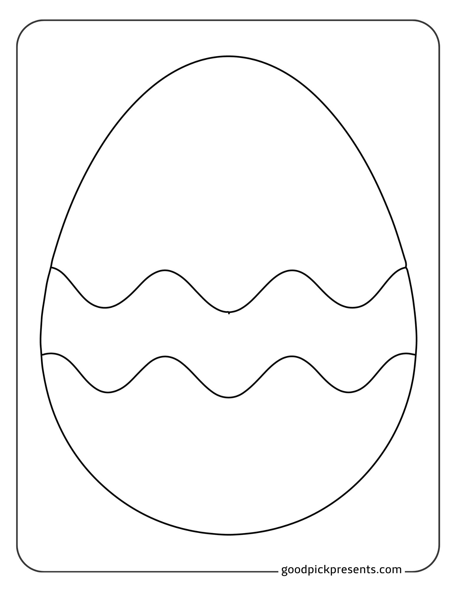 34 Free Easter Egg Coloring Pages PDF Printables 