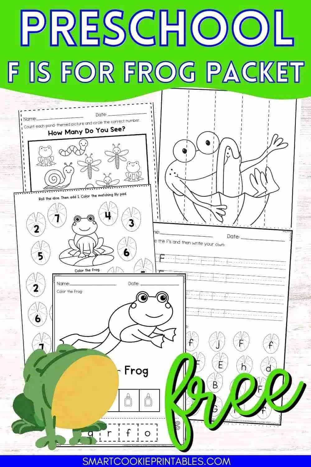 5 Free Preschool Frog Printables Smart Cookie Printables 5 Free Preschool Frog Printables Smart Cookie Printables