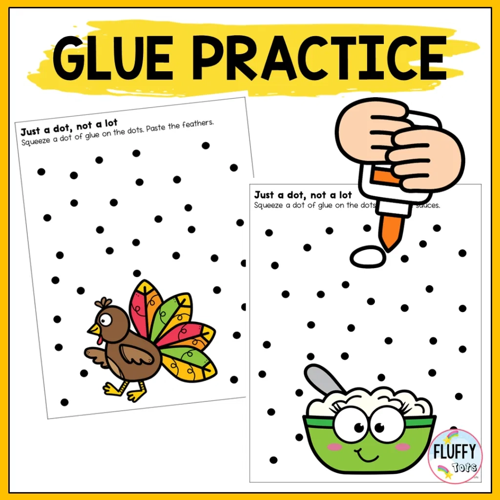 6 Thanksgiving Fine Motor Printables Activities For Toddlers Preschool Kids FluffyTots