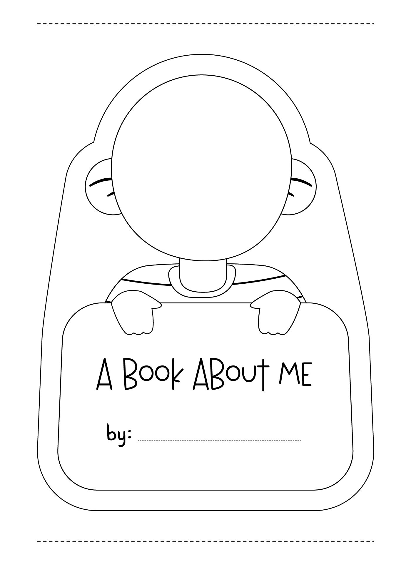 A Book About Me 20 Free PDF Printables Printablee