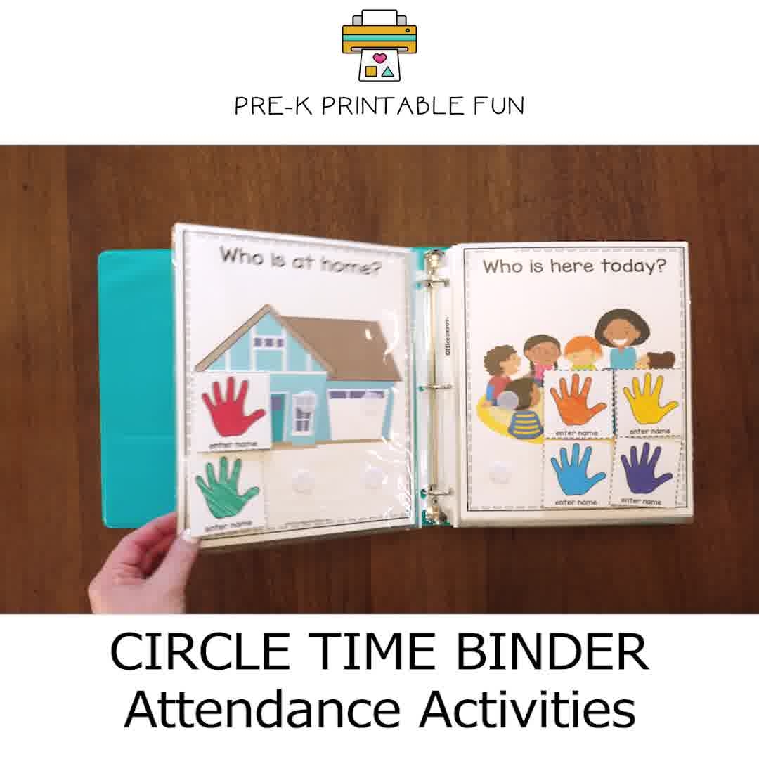 A Look Inside The Circle Time Binder Pre K Printable Fun A Look Inside The Circle Time Binder Pre K Printable Fun