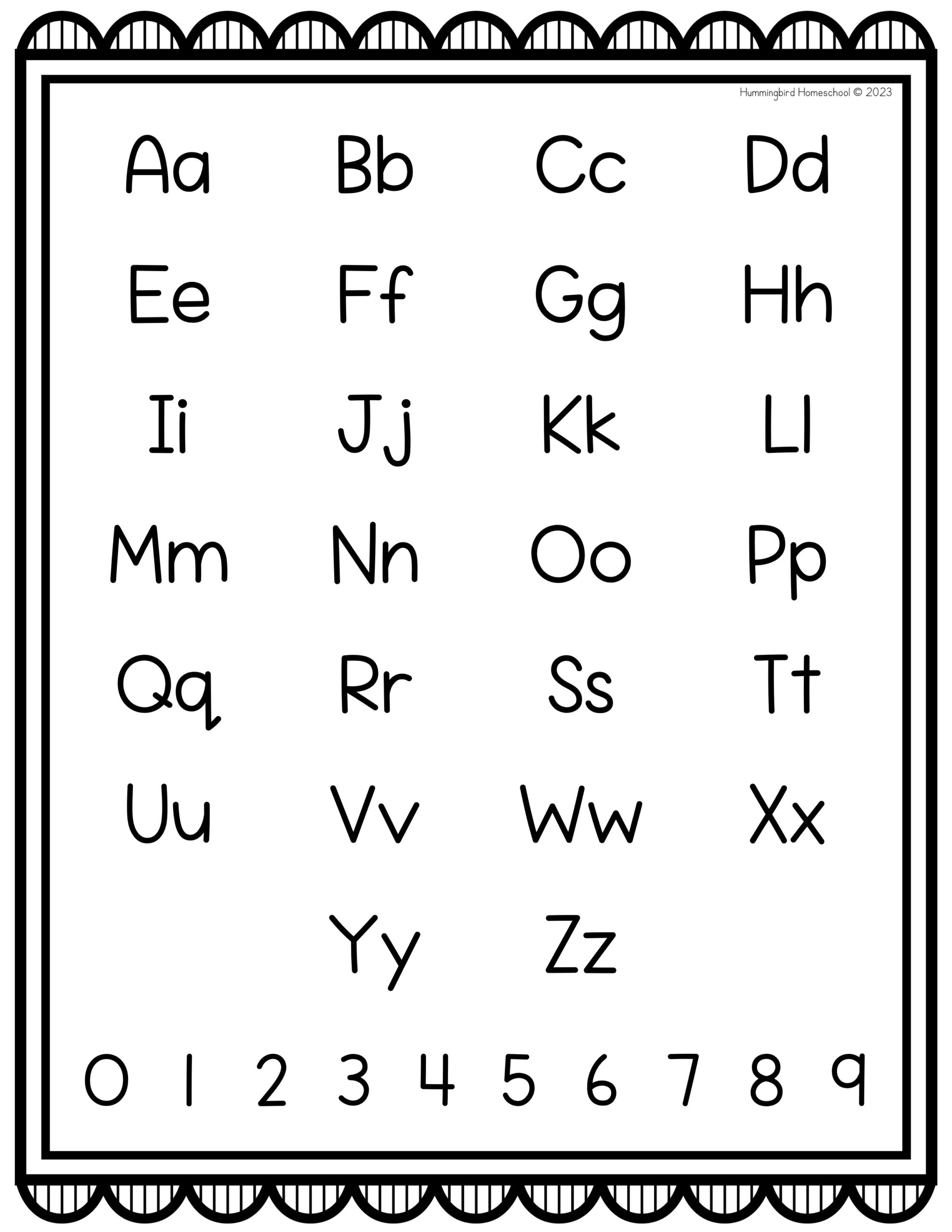 ABC 123 Poster For Preschool Kindergarten Made By Teachers