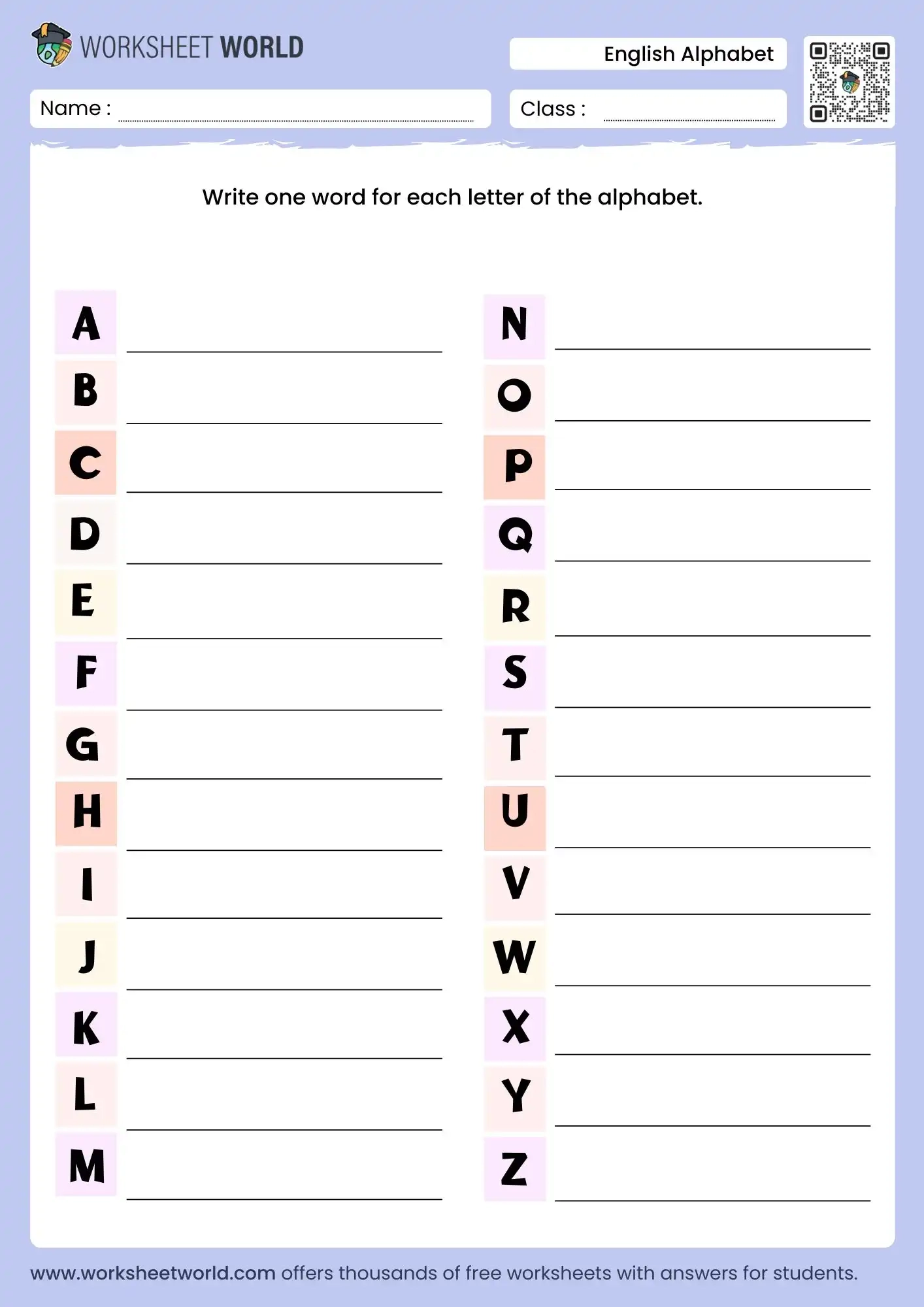 Alphabet Activities Worksheets Worksheet World Alphabet Activities Worksheets Worksheet World