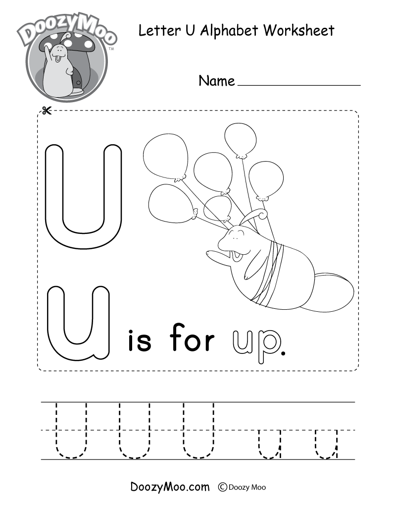 Alphabet Worksheets Free Printables Doozy Moo