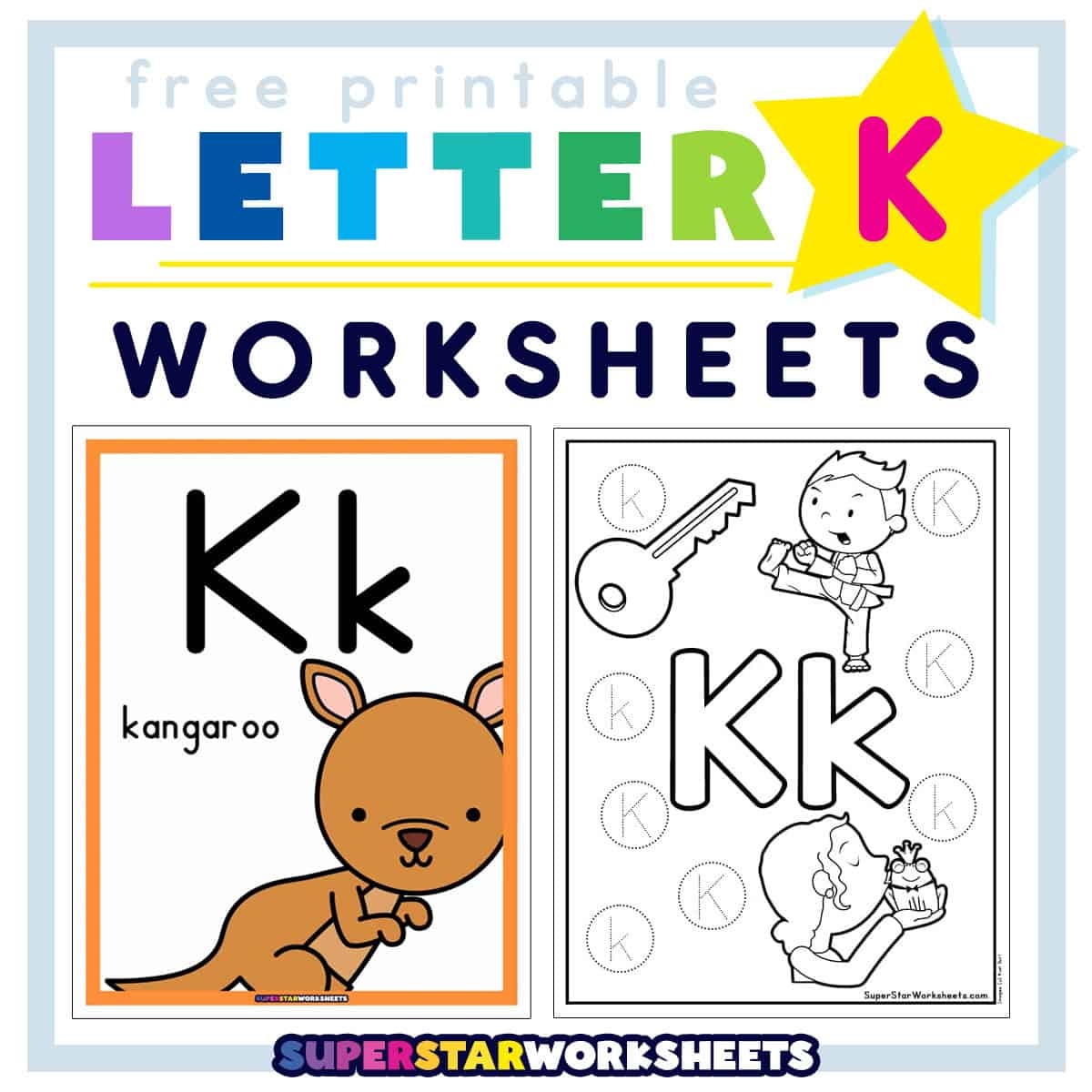 Alphabet Worksheets Superstar Worksheets