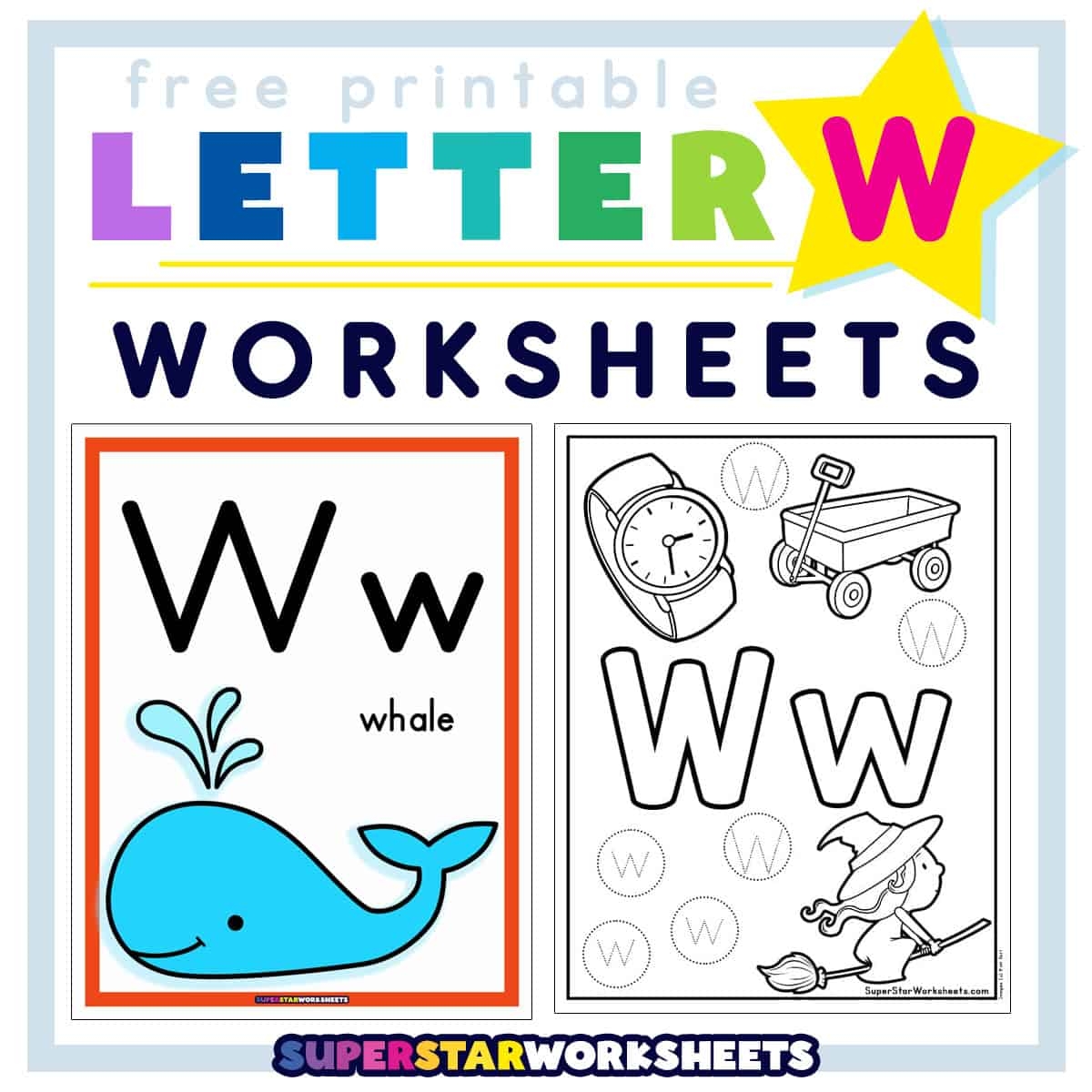 Alphabet Worksheets Superstar Worksheets