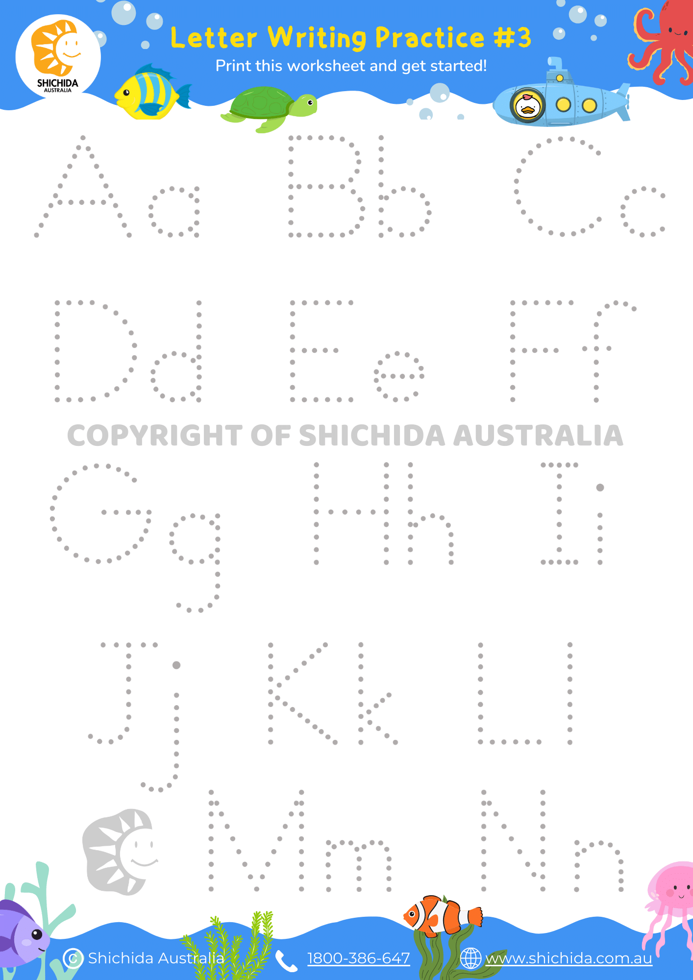 Alphabet Writing Worksheet 3 Free Upper Lowercase Letters Alphabet Writing Worksheet 3 Free Upper Lowercase Letters