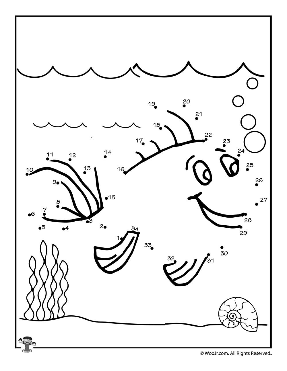 Animal Dot To Dots Printables Woo Jr Kids Activities Children s Publishing