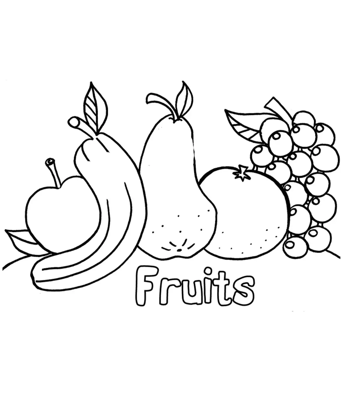 Apple Coloring Pages For Preschoolers 20 Free Printables