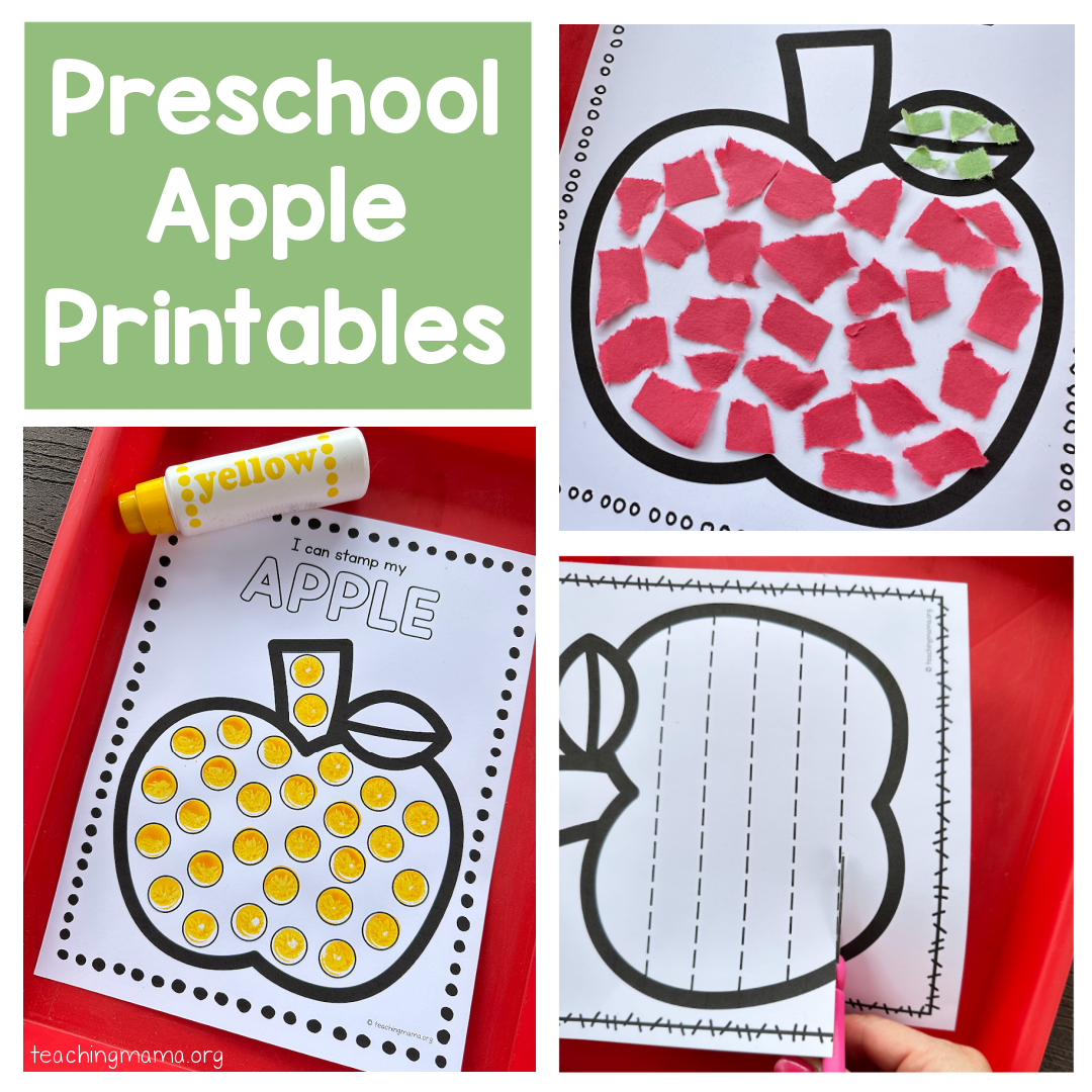 Apple Printables For Preschoolers Teaching Mama Apple Printables For Preschoolers Teaching Mama