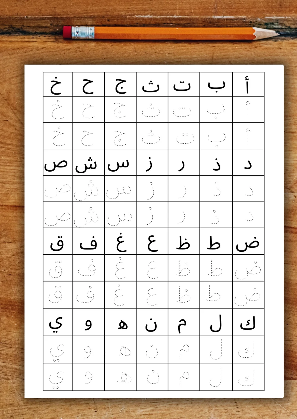 Arabic Alphabet Tracing Worksheets For Kids Learn Arabic Letters With Short Long Vowels Learnarabicworksheets Arabic Alphabet Tracing Worksheets For Kids Learn Arabic Letters With Short Long Vowels Learnarabicworksheets