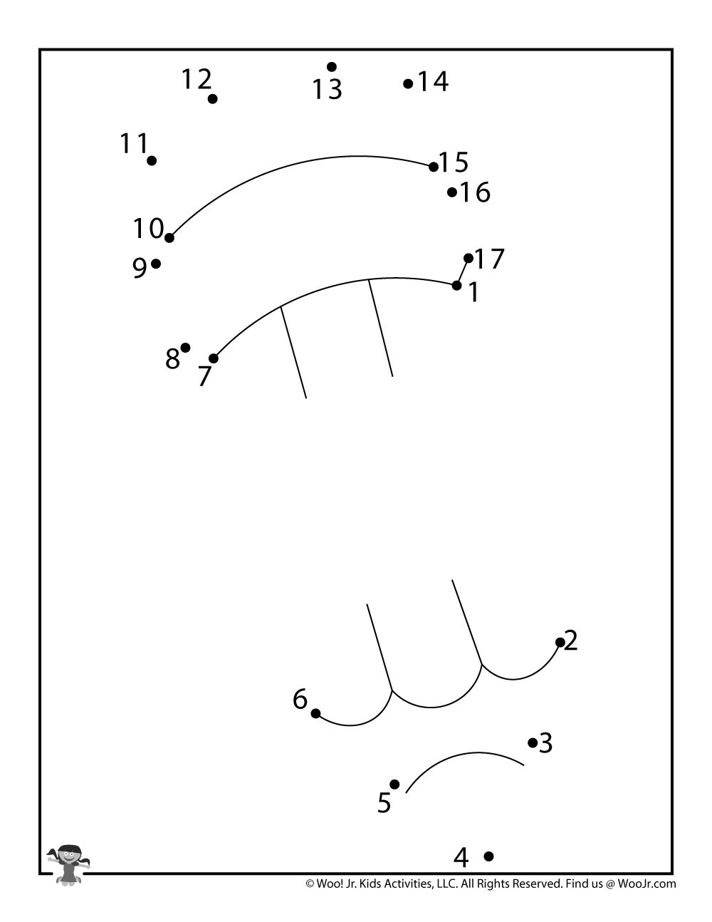Back To School Dot To Dot Printables Woo Jr Kids Activities Children s Publishing