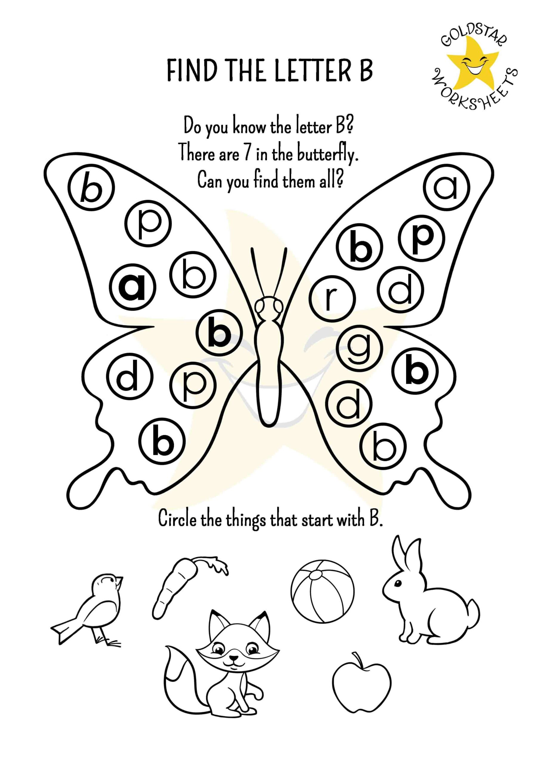 Bouncing Into Learning Fun Find The Letter B Worksheets FREE PDF Bouncing Into Learning Fun Find The Letter B Worksheets FREE PDF