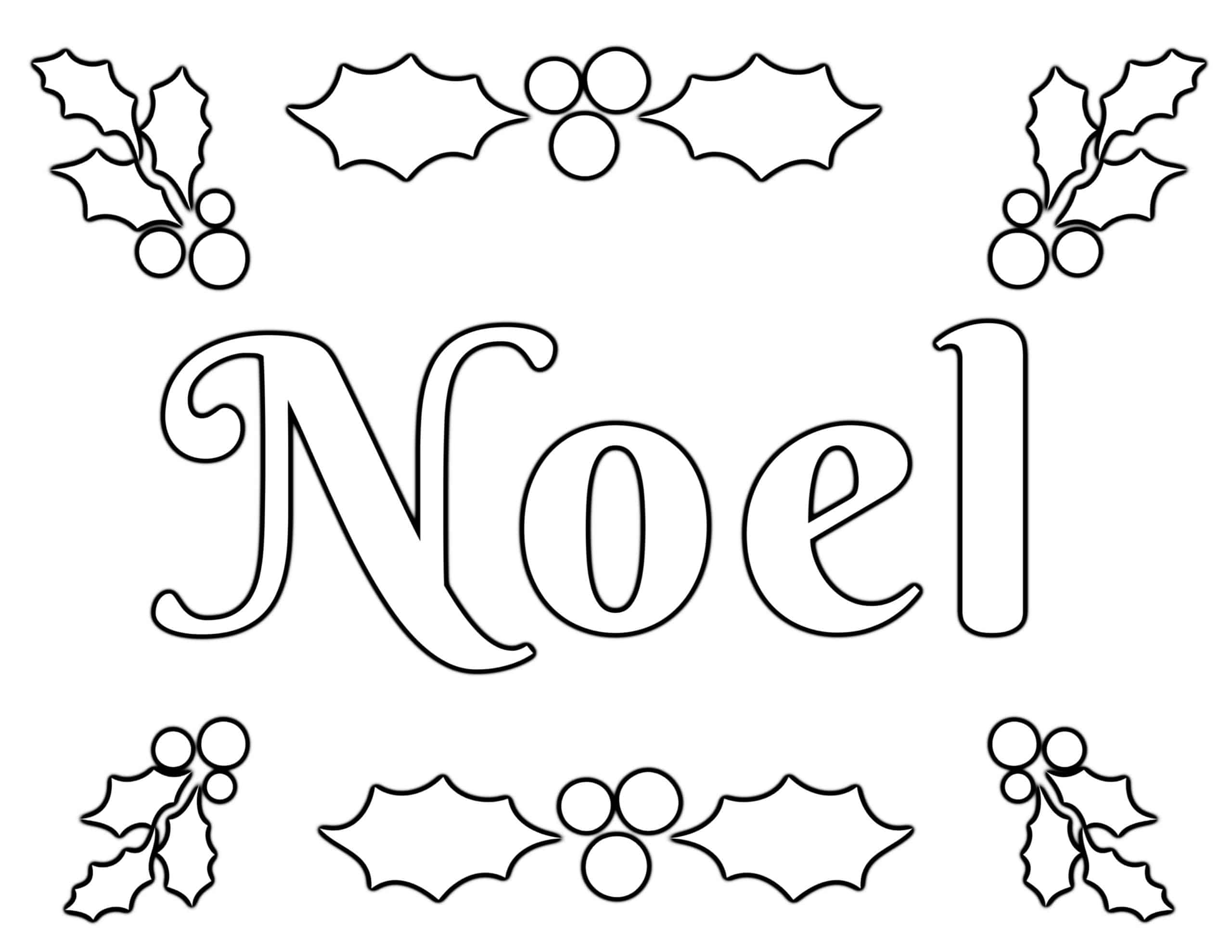 Christmas Coloring Pages For Kids 100 FREE Easy Printable PDF