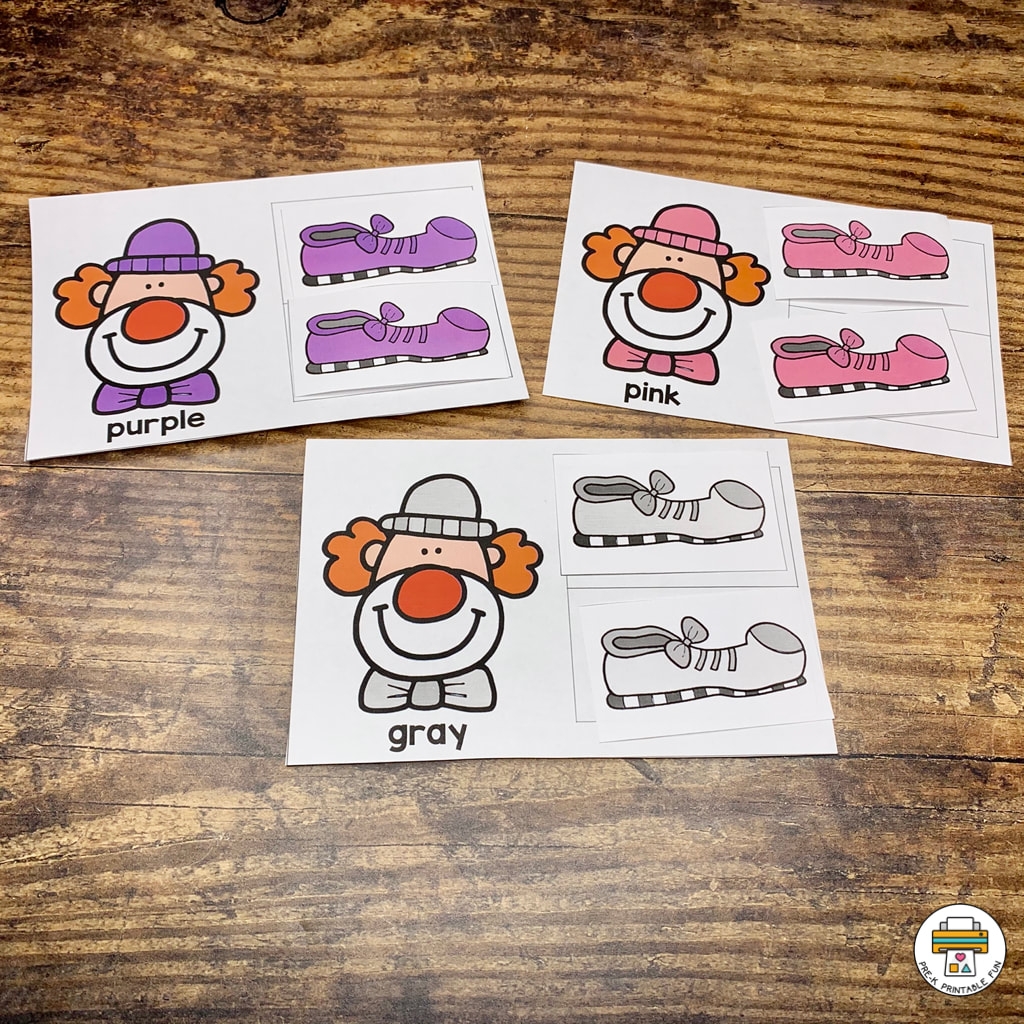 Circus Preschool Activity Pack Pre K Printable Fun Circus Preschool Activity Pack Pre K Printable Fun