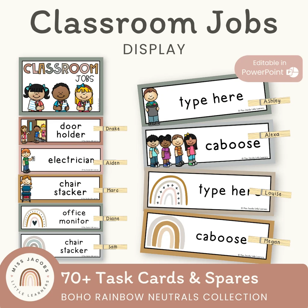 Classroom Jobs For Students Miss Jacobs Little Learners Classroom Jobs For Students Miss Jacobs Little Learners