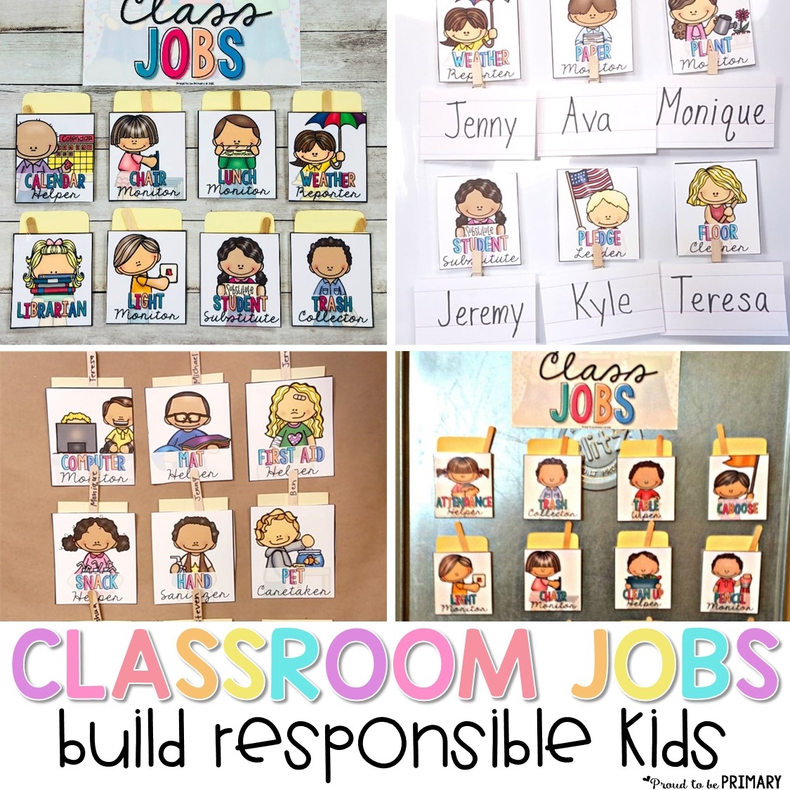 Classroom Jobs That Student Helpers Will Love Proud To Be Primary Classroom Jobs That Student Helpers Will Love Proud To Be Primary