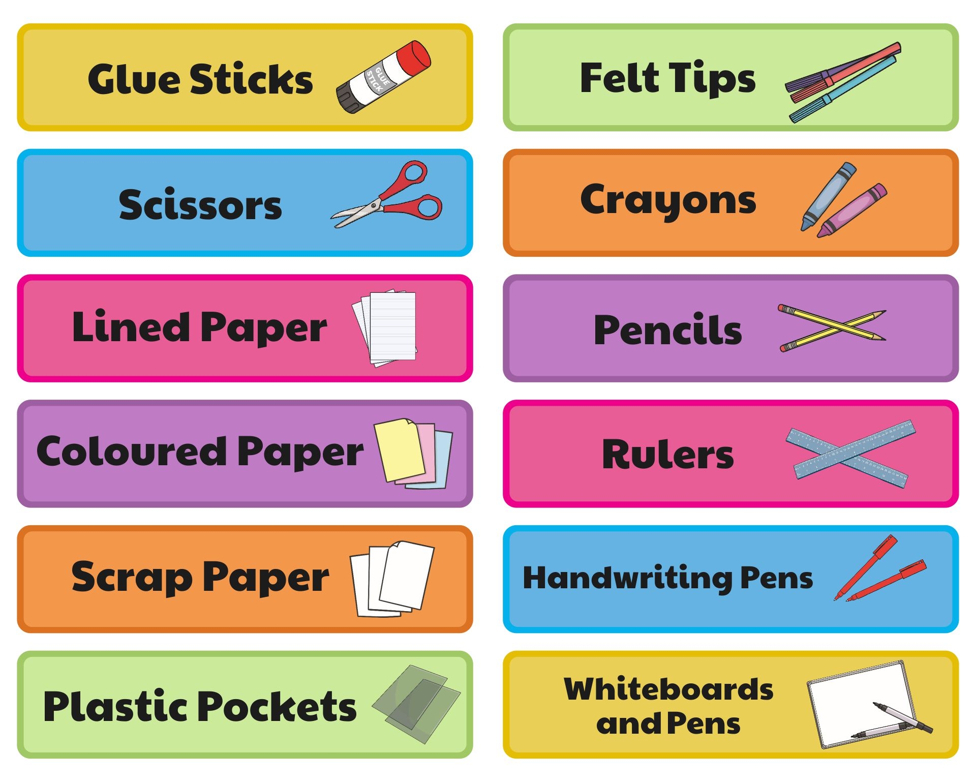 Classroom Labels 10 Free PDF Printables Printablee