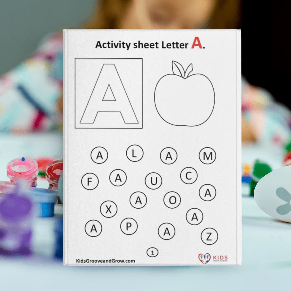 Color And Identify Letters Kidsgrooveandgrow Color And Identify Letters Kidsgrooveandgrow