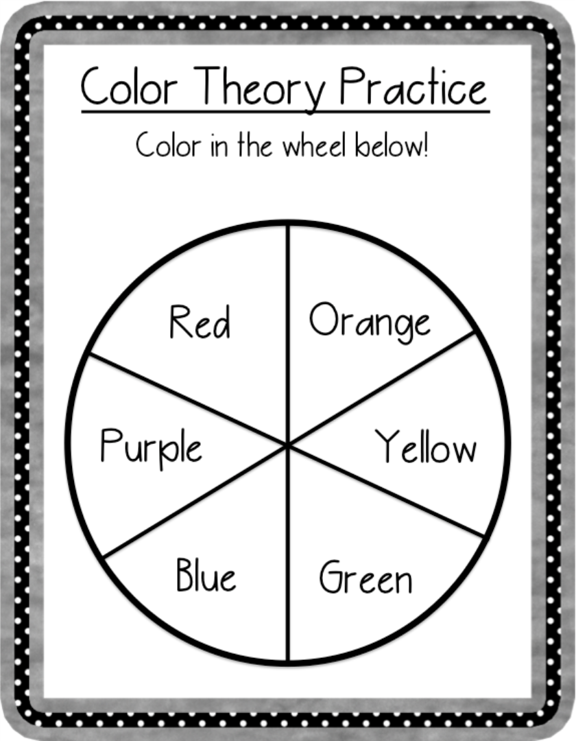 Color Wheel For Children