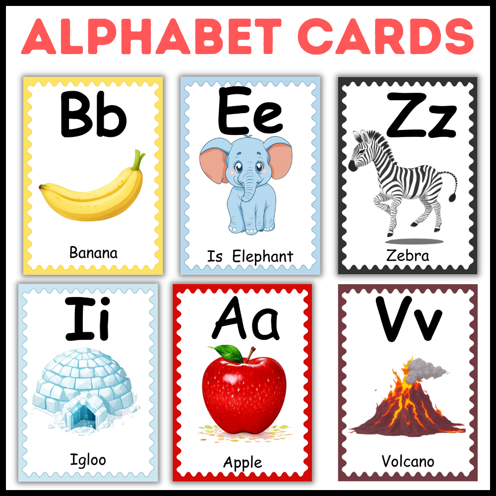 Colorful Alphabet Learning Flash Cards For Kids 26 Letter Recognition Cards With Fun Design Preschool Kindergarten Homeschool Educational Tool ABC Learning Cards Colorful Alphabet Learning Flash Cards For Kids 26 Letter Recognition Cards With Fun Design Preschool Kindergarten Homeschool Educational Tool ABC Learning Cards