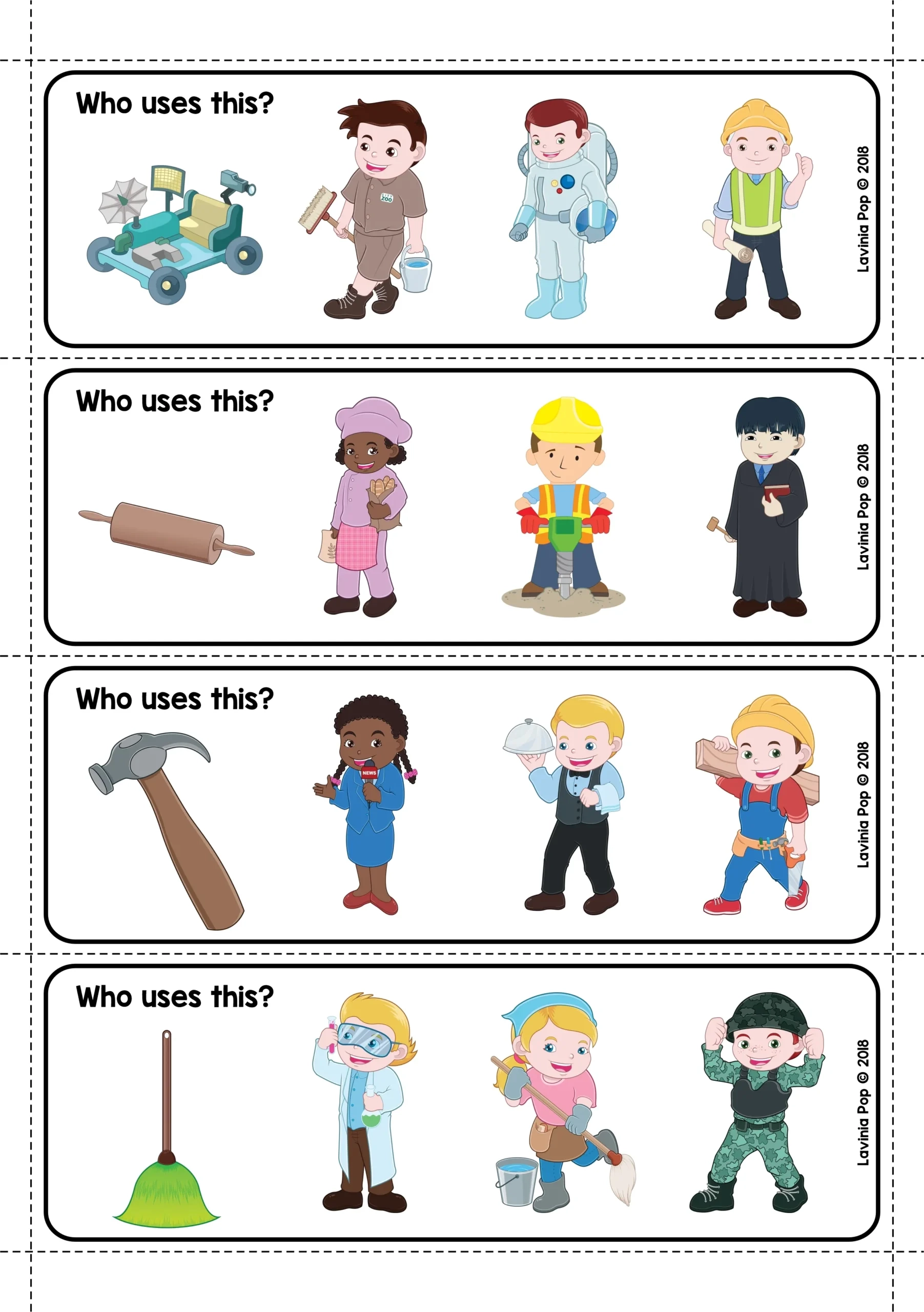 Community Helper Activity Who Uses This Community Helper Activity Who Uses This